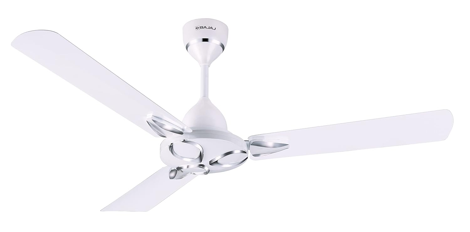 Bajaj Novella Ee 1200Mm Premium & Designer Ceiling Fans (Serene White)