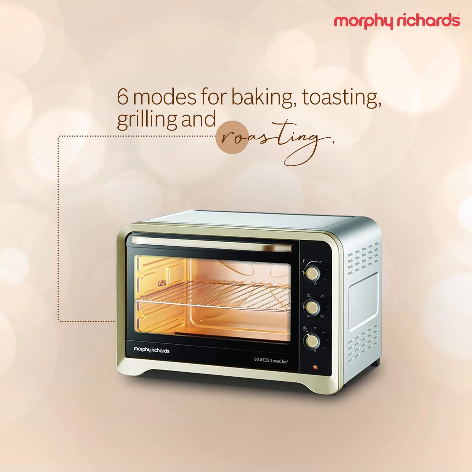 Morphy Richards Luxechef 60 Litre Oven toaster grill (OTG)