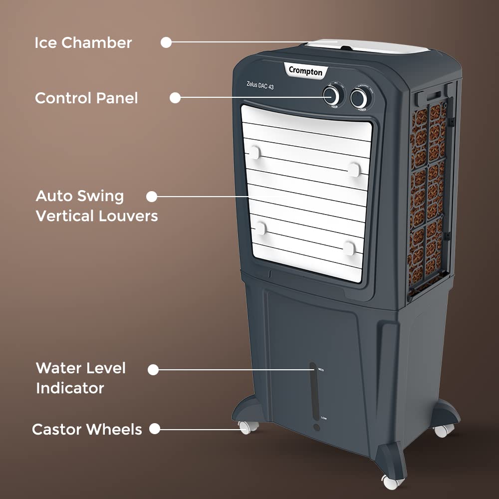 Crompton Zelus DAC 43 Litre Desert Air Cooler