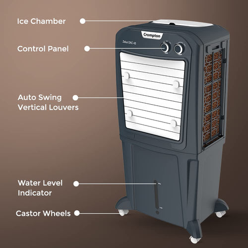 Crompton Zelus DAC 43 Litre Desert Air Cooler