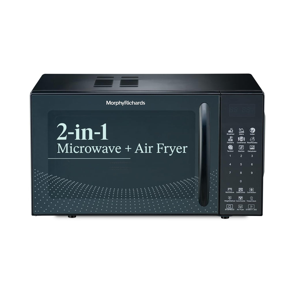 Morphy Richards Air 23CGAD Convection Microwave Oven with in-Built Air Fryer (Black)