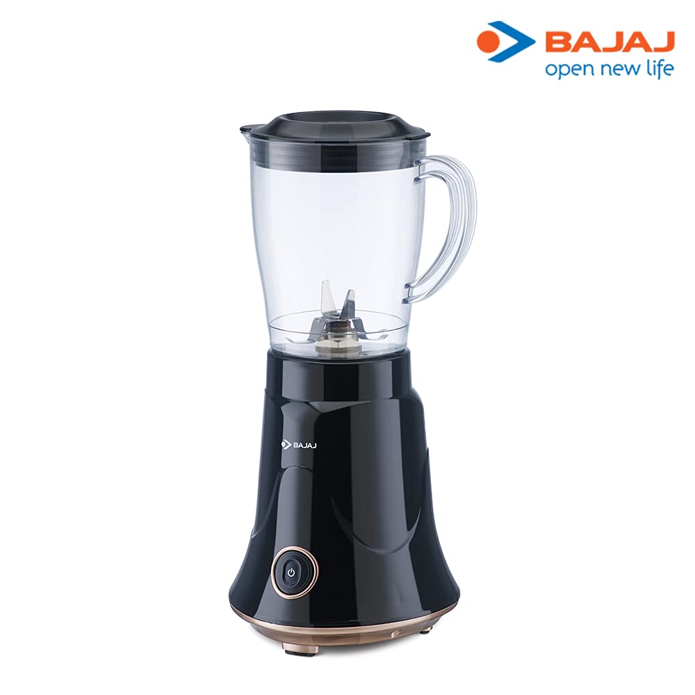Bajaj NX-01 300 Watts Bullet Nutri-Pro Mixer Grinder |Black & Copper