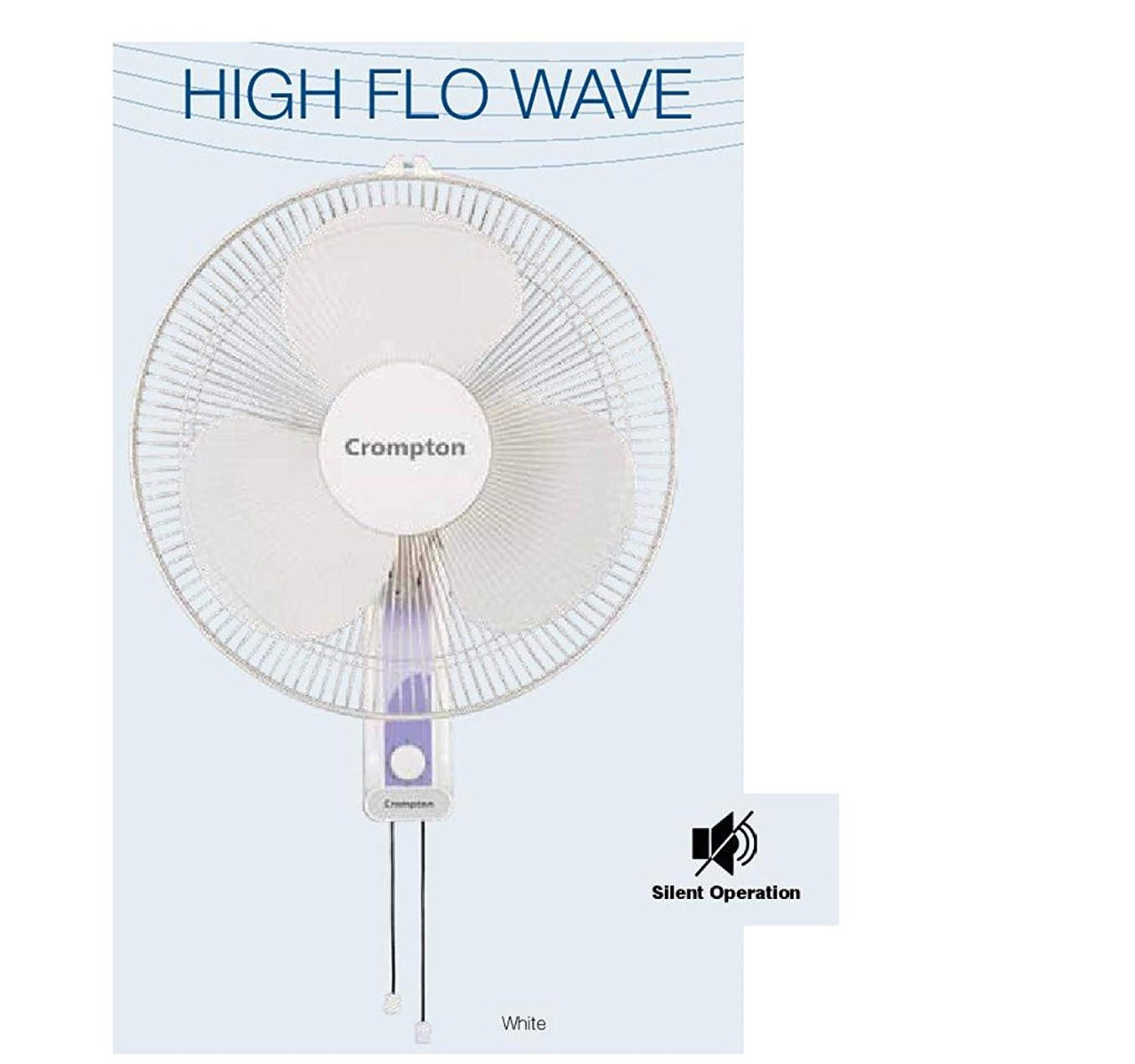 high flow wave plus 400mm crompton with white background