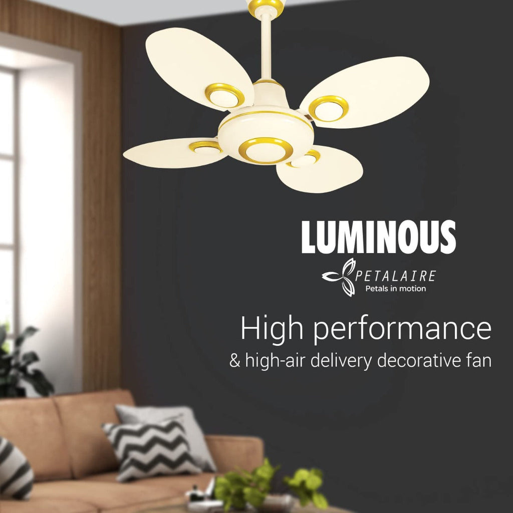 The RR signature ceiling fan has high perfromance and high air delivery decorative fan