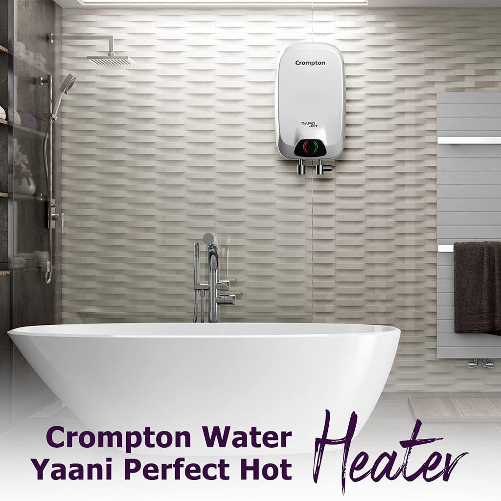 Crompton Rapid Jet 5-Litre Instant Water Heater (White)