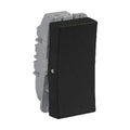 Havells Reo Elegant 6 AX One way Switch (Soot Black)