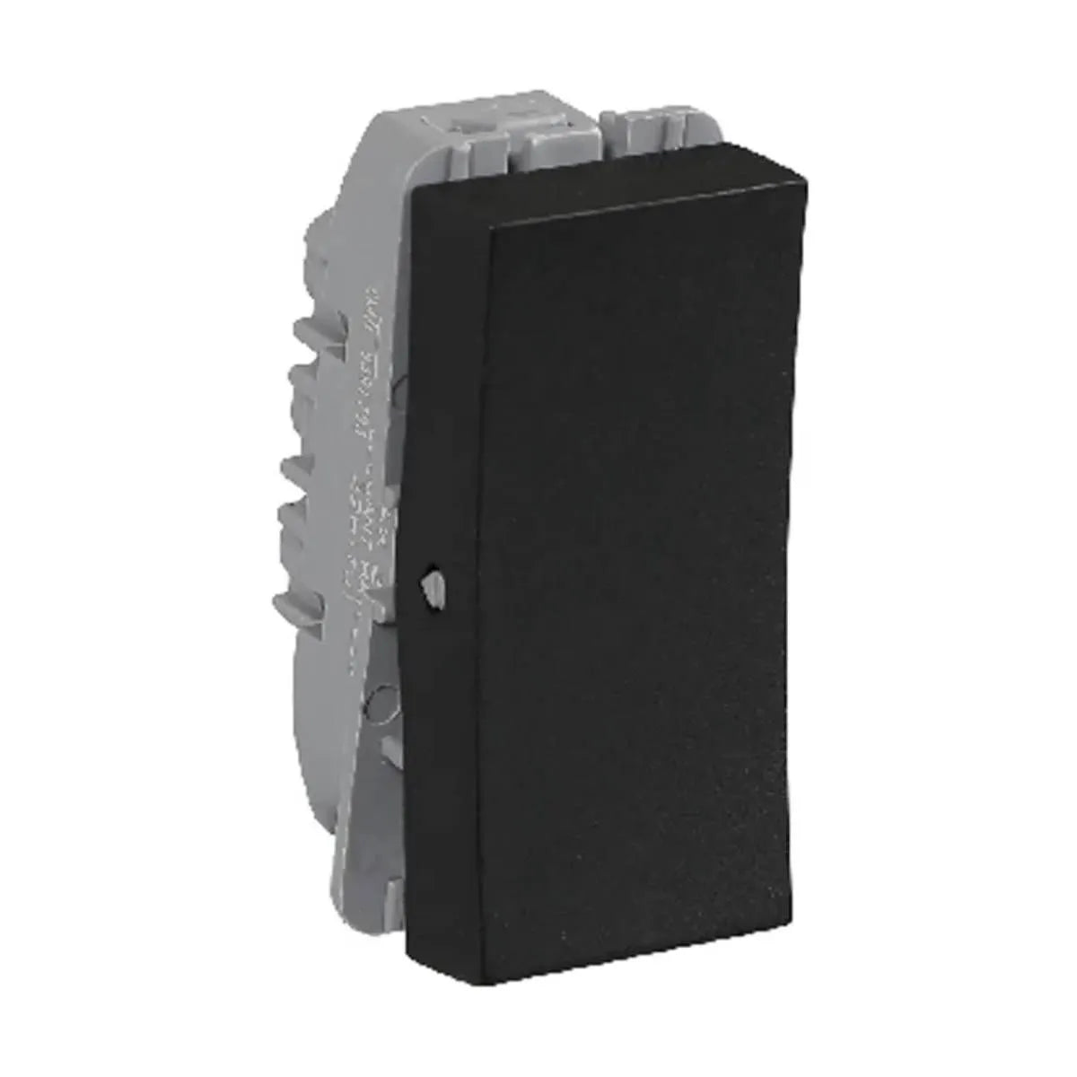 Havells Reo Elegant 6 AX One way Switch (Soot Black)