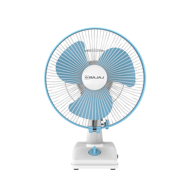 Bajaj Instabreeze 230mm Multipurpose Fan (Table Cum Wall Fan, Blue)