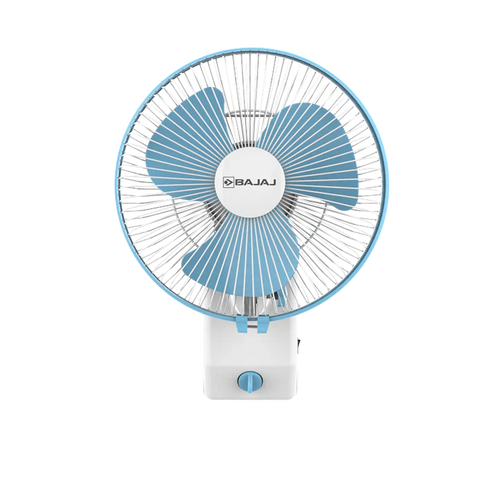 Bajaj Instabreeze 230mm Multipurpose Fan (Table Cum Wall Fan, Blue)
