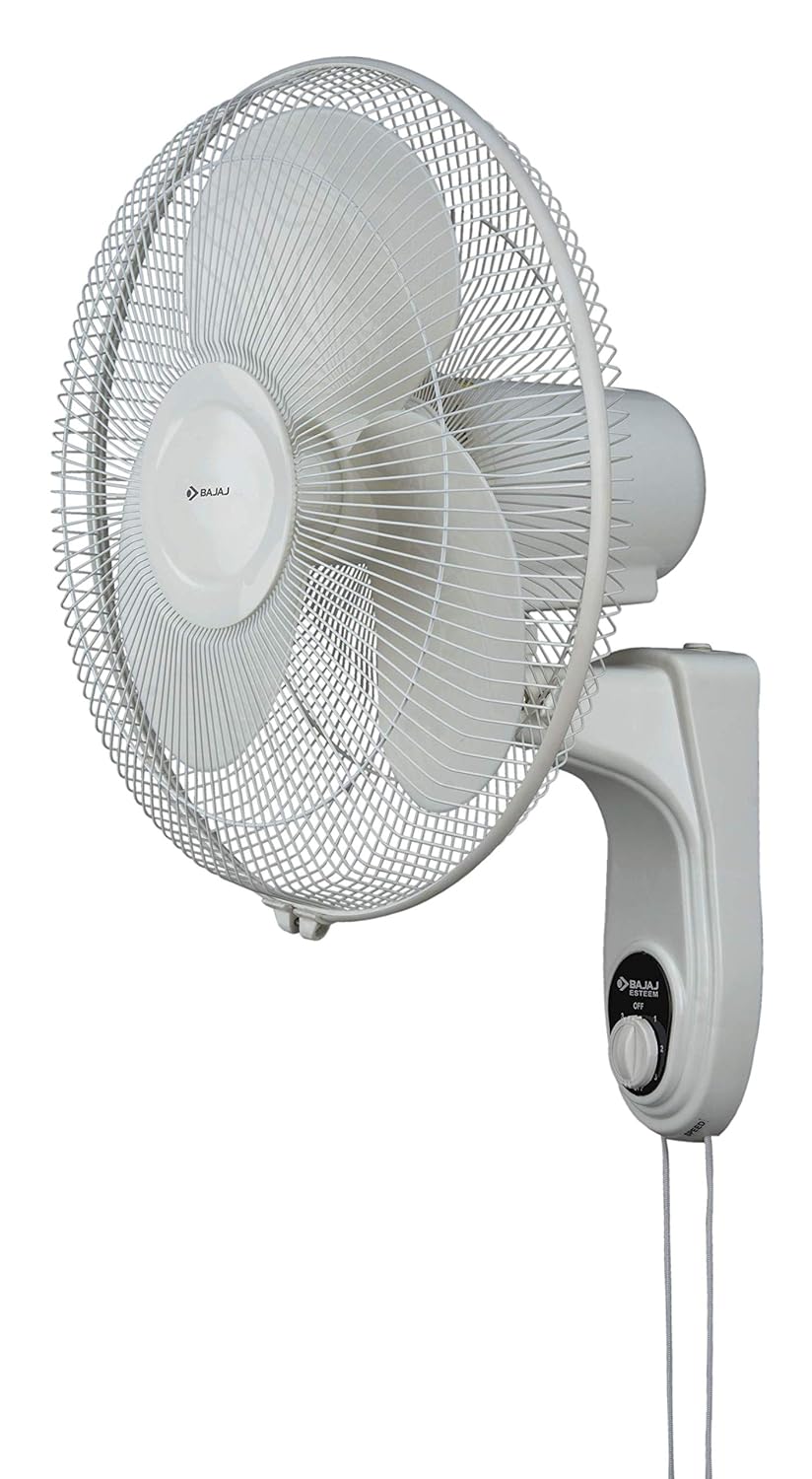 Bajaj Esteem 400mm Wall Fan (White)