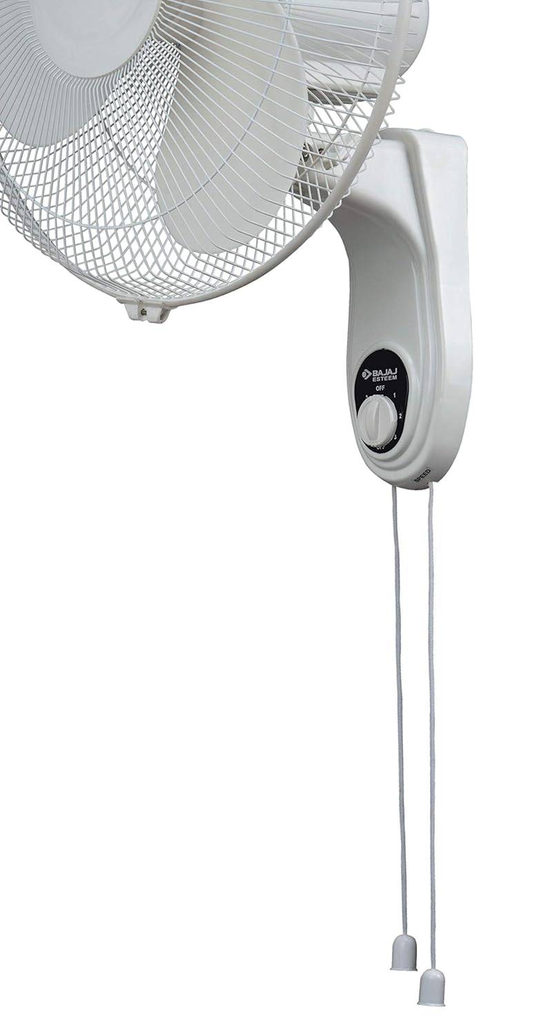 Bajaj Esteem 400mm Wall Fan (White)