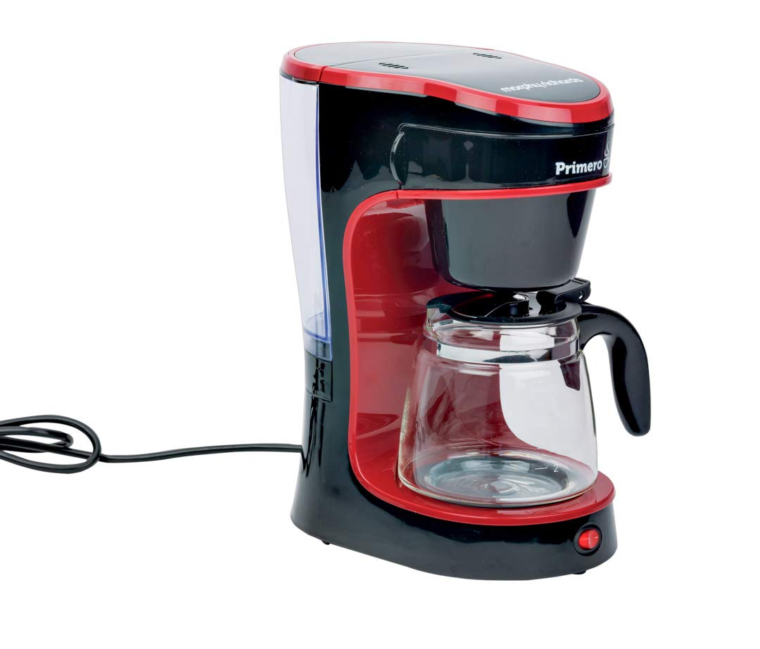 Morphy Richards Primero Drip 6-Cup Coffee Maker (Red,Black)