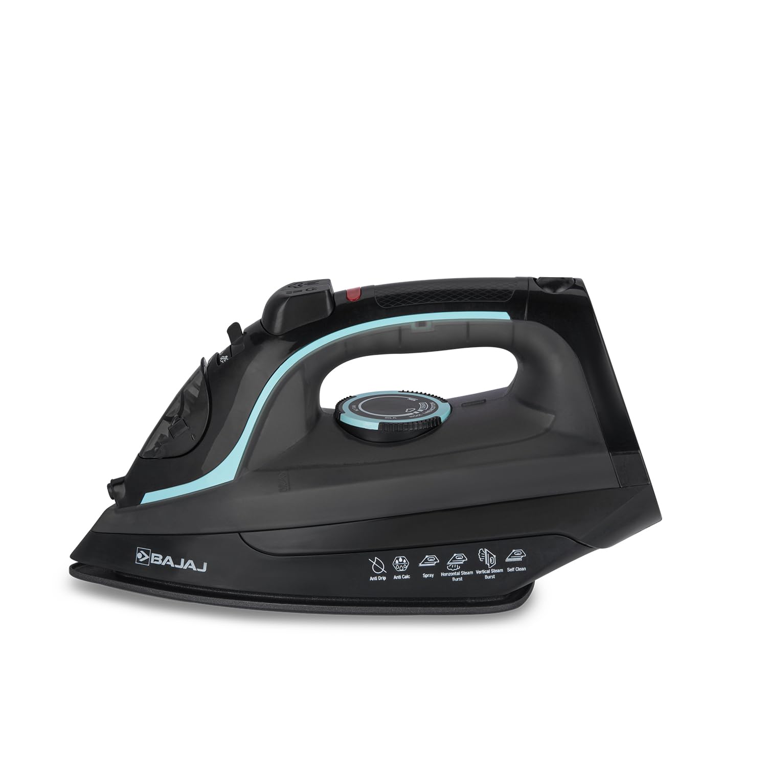 Bajaj MX 45 2000W Aluminium Soleplate Steam Iron (Black & Grey)
