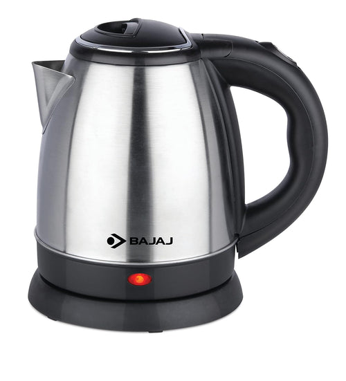 Bajaj Ktx 1.2 Litre Dlx Electric Kettle 1350W With Stainless Steel Body (Black)