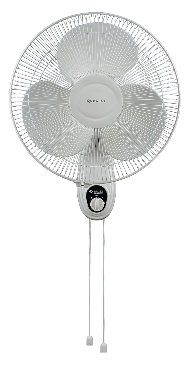 Bajaj Esteem 400mm Wall Fan (White)